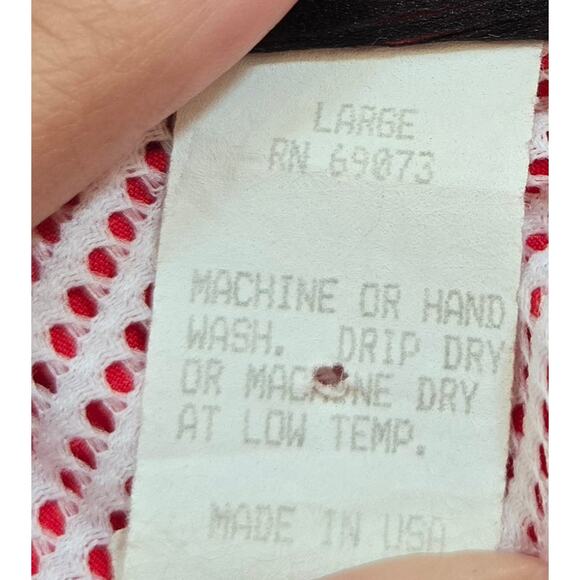 Vintage Ohio State Buckeyes Windbreaker Mens Large Legends Athletic OSU half zip - Picture 5 of 5